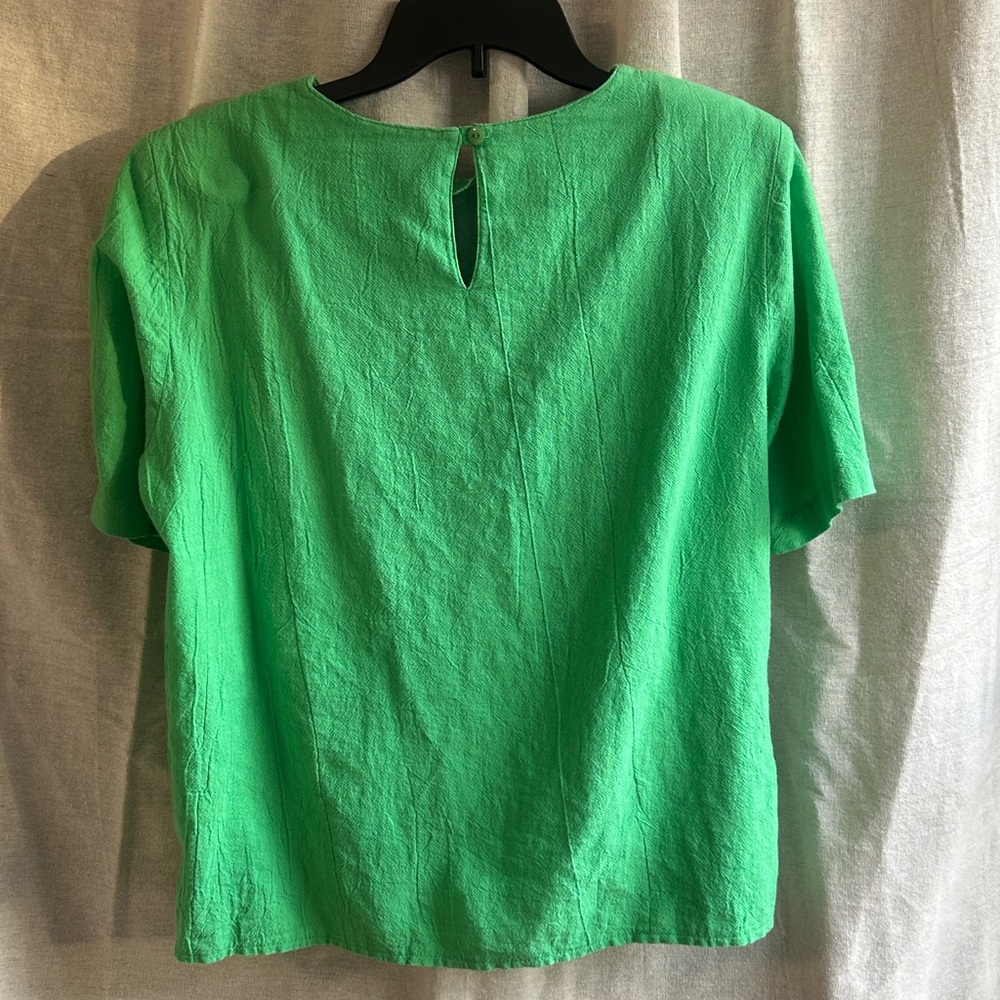 City Girl Sport green two-piece vintage poly cotton top jacket set - Picture 7 of 7